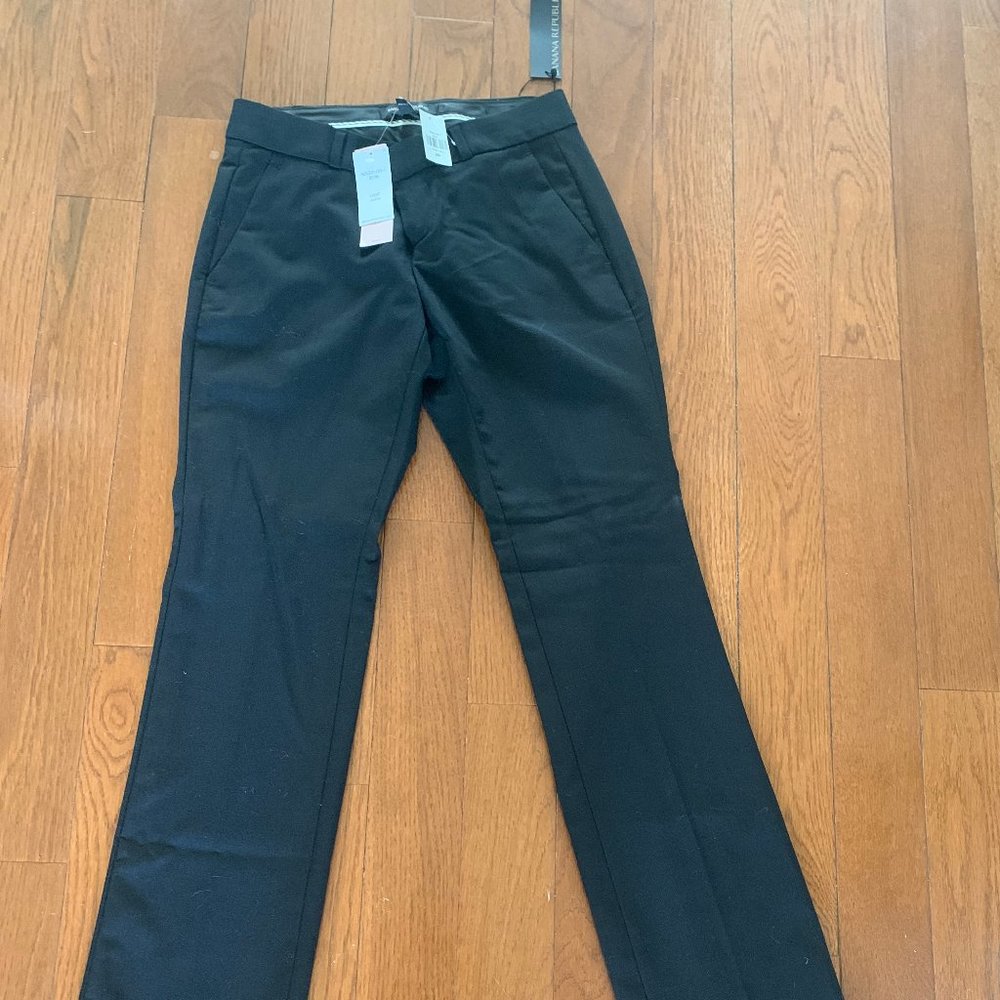Petite Logan Trouser-Fit Washable Wool-Blend Pant